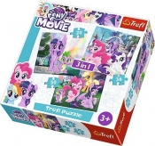 Puzzle 3w1 My Little Pony Magia przyjaźni
