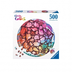 Ravensburger, Puzzle 500: Paleta kolorów. Muszle (12000823)