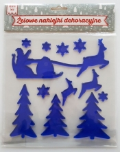Naklejki żelowe Sanie