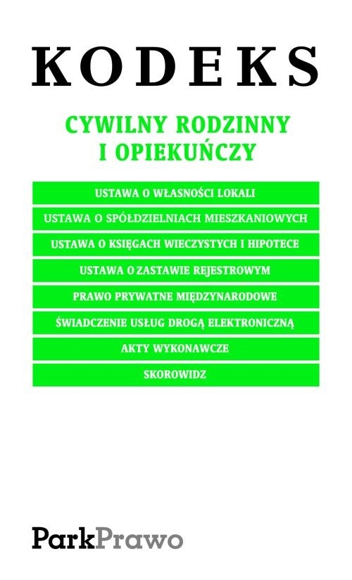 Kodeks Cywilny, Rodzinny i Opiekuńczy