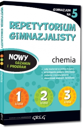 Repetytorium gimnazjalisty - chemia - 2018 - Joanna Pabian