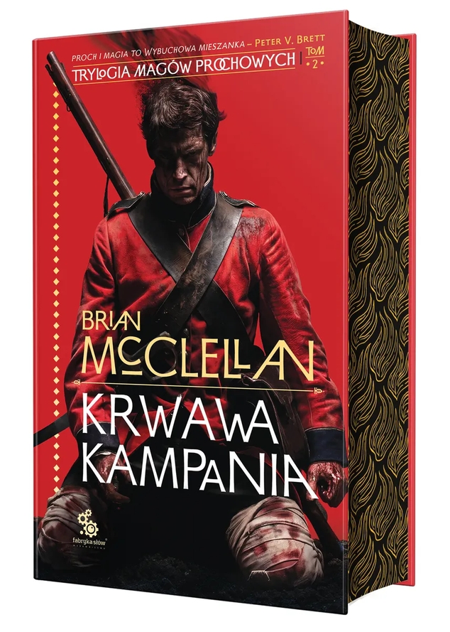 <img src='https://webimage.pl/pics/232/3/d9788383753232.png' style='height:440px' /> Krwawa kampania. Trylogia Magów Prochowych. Tom 2