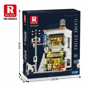 Reobrix, Klocki Salon Gier, 984 elementy