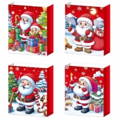 Torebka prezentowa L Boże Narodzenie platera mix