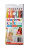 Magiczna kredki 3w1 8szt