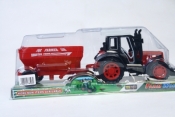 Traktor plastikowy i akcesoria 13cm