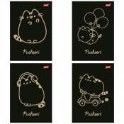 Zeszyt A5/60k w kratkę 70g/m2 Pusheen, 1 szt