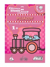 Co cztery słonie wiozą w wagonie.Kolorowanki