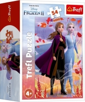 Puzzle 54 elementy Mini Frozen 2 (Kraina Lodu) 40 sztuk/displaya (54173)
