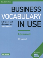 Business Vocabulary in Use Advanced with answers - Mascull Bill