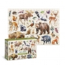 Puzzle 200 Montessori Forest animals