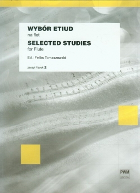 Wybór etiud na flet zeszyt 2 - Feliks Tomaszewski