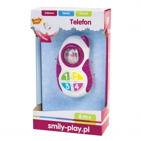 Telefon różowy