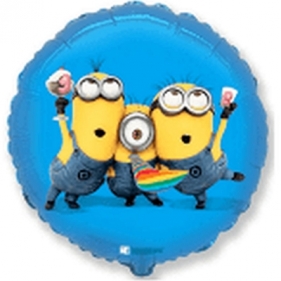 Balon foliowy Godan Minionki 18cal (401573)