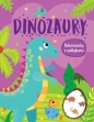 Dinozaury. Kolorowanka z naklejkami - Opracowanie zbiorowe
