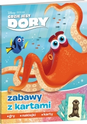 Gdzie jest Dory? Zabawy z kartami.Plus naklejki