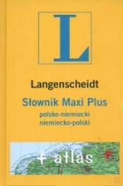Słownik Maxi Pluspolsko niemiecki niemiecko polski + atlas