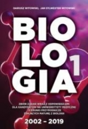 Biologia Zbiór zadań wraz z odpowiedziami Edycja 2002-2019 Tom 1 (Uszkodzona okładka) - Dariusz Witowski, Jan Sylwester Witowski