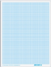 Papier milimetrowy A4 20 kartek