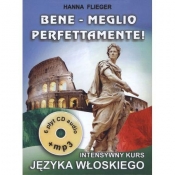 Bene - Meglio perfettamente! Intensywny kurs języka włoskiego. 6 płyt CD audio + MP3 - Flieger Hanna 