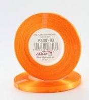 Wstążka AX06-03 32m satynowa pomarańczowa HS-1011 - AX06-01 HS-1001
