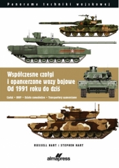 Współczesne czołgi i pojazdy opancerzone od 1991 do dzisiaj Czołgi, BWP, działa samobieżne, transportery opancerzone - Hart Stephen, Hart Russell