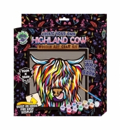 Zestaw do tworzenia obrazów z drewna - krowa