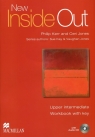 New Inside Out Upper Intermefiate Ćwiczenia + CD Szkoła ponadgimnazjalna Kay Sue, Jones Vaughan