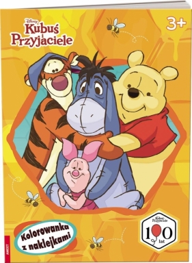 Disney Kubuś i przyjaciele. Kolorowanka, naklejki - Opracowanie zbiorowe