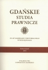 Gdańskie studia prawnicze Tom 34