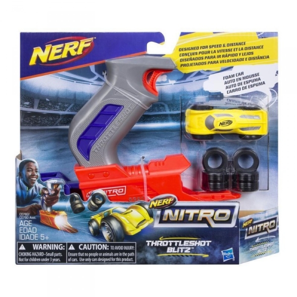Nerf Nitro Throttleshot Blitz, szary (C0780/C0782)