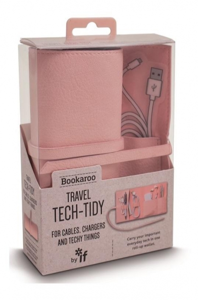 Bookaroo Travel Tech-Tidy Organizer podróżny róż