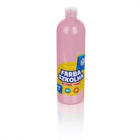 Farba szkolna, 500 ml - różowa jasna (301112008)