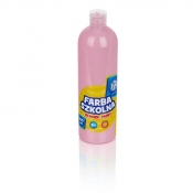 Farba szkolna, 500 ml - różowa jasna (301112008)