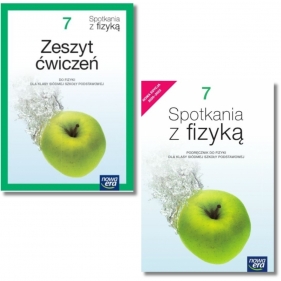 Pakiet: Podręcznik + zeszyt ćwiczeń. Spotkania z fizyką NEON 7. Szkoła podstawowa. Klasa 7. - Bartłomiej Piotrowski