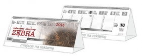 Kalendarz biurkowy Zebra 2015 - Parma Christian, Parma Bogna<br />