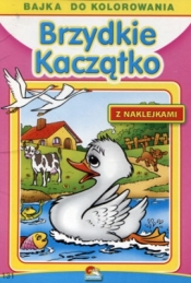 Kolorowanka. Bajka do kolorowania - Brzydkie kaczątko (A5, 12 str.) - Opracowanie zbiorowe