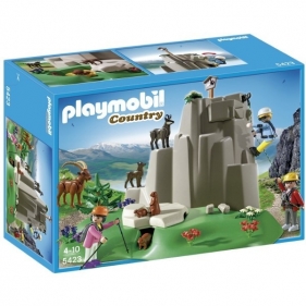 PLAYMOBIL Skałki górskie ze zwierzętami górskimi