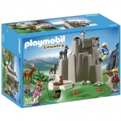 PLAYMOBIL Skałki górskie ze zwierzętami górskimi