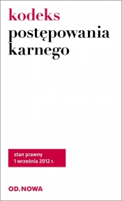 Kodeks postępowania karnego - <br />