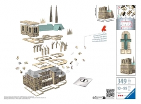 Puzzle 3D: Notre Dame (12523)