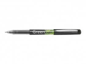 Pióro kulkowe z płynnym tuszem Pilot Greenball Begreen - czarne (BL-GRB7-B-BG)