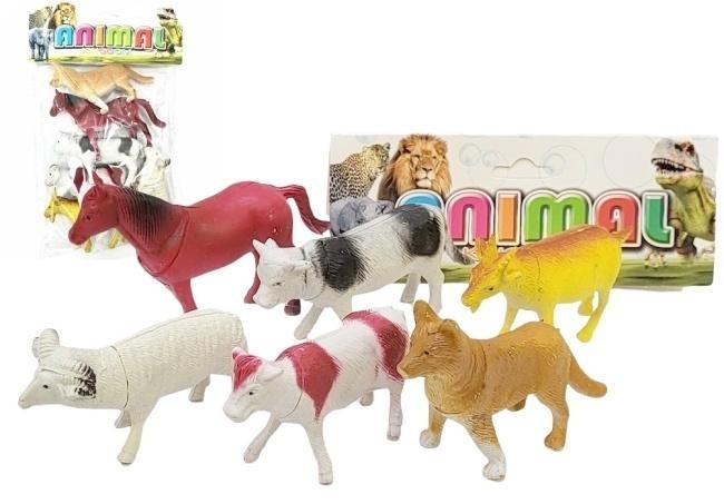Figurki zwierzeta na wsi