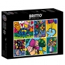 Puzzle 2000 Kwiaty, Romero Britto