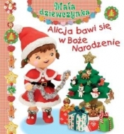 Alicja bawi się w Boże Narodzenie Mała dziewczynka - Nathalie Bélineau