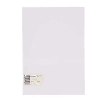 Papier ozdobny (wizytówkowy) Jowisz A4 - biały 240 g