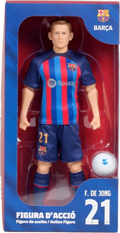 <img src='https://webimage.pl/pics/235/1/d7427245791235.jpg' style='height:440px' /> Figurka Frenkie de Jong FC Barcelona 30cm