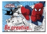 Zestaw kreatywny w teczce Spider Man