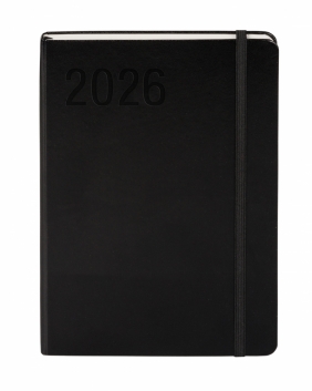 Kalendarz 2026 Minimalizm A5 TNS - Czarny