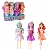 Lalka dziewczynka w sukience MIX